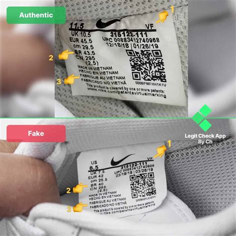 how to tell nike shoes are fake|nike legit check code.